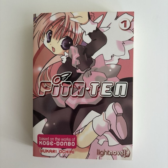 Manga Other - Pita-Ten Vol 1 Light Novel English Manga Comic Book Poster Insert First Printing